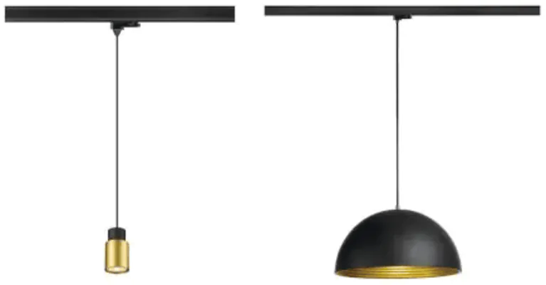 3-obwodowe lampy wiszące do oświetlenia torowego