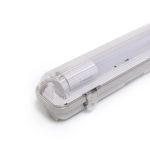 Noxion Oprawy Hermetyczne LED Mieszkaniowy Poseidon V2.0 incl. 1x Noxion Rura LED T8 Standard Output 17.5W 1800lm - 840 Zimna Biel | 120cm
