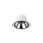 Noxion LED Downlight Apollo 9W 1100lm 60D - 840 Zimna Biel | 145mm - Aukko 120mm - Alu Reflektor - UGR <19