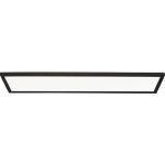 Brilliant Milton Lampa sufitowa Plastikowy Czarny Valkoinen 19W 3200lm - 840 Zimna Biel | IP44