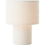 Brilliant Lampa Stołowa Teddy Metal Tekstyl Beige | 230mm - Nadaje Się Do 1x E27