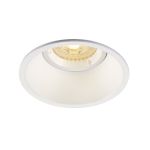 SLV Horn-O Spot Aluminium Whit Okrągłae | Aukko 95mm - Nadaje Się Do 1x GU10 