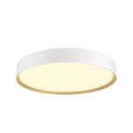 SLV Decona 42 Lampa sufitowa Aluminium Valkoinen Okrągła 23W 2730lm - 930-940 CCT | IP44 - Najlepsze Renderowanie Kolorów - Ściemnianie 