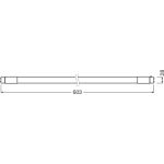 Osram Rura LED T8 SubstiTUBE Connected Advanced (EM/Mains) Ultra Output 24W 3600lm - 840 Zimna Biel | 150cm - Zamienne 58W