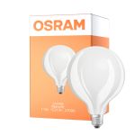 Osram Retrofit LED E27 Globe Włókno Matowy 11W 1521lm - 827 Bardzo Ciepła Biel | Zamienne 100W