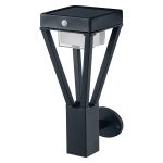 Ledvance LED Światło Ścienne Zewnętrzna Endura Styl Czarny 6W 550lm - 830 Ciepła Biel | IP44 - Czujnik ruchu i Światła