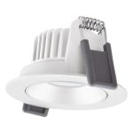Ledvance LED Spot Adjust Aluminium Valkoinen 8W 680lm 36D - 930 Ciepła Biel | Aukko 68mm - IP20 - Najlepsze renderowanie kolorów - Ściemnianie
