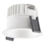 Ledvance LED Spot Ciemnylight Aluminium Valkoinen 8W 640lm 36D - 927 Bardzo Ciepła Biel | Aukko 68mm - IP44 - Najlepsze renderowanie kolorów - Ściemnianie