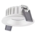 Ledvance LED Spot Air Fix Aluminium Valkoinen 6W 510lm 36D - 930 Ciepła Biel | Aukko 68mm - IP65 - Najlepsze renderowanie kolorów - Ściemnianie