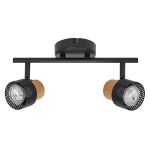 Ledvance LED Decor Spot Cork Stal Czarny 6W 460lm - 827 Bardzo Ciepła Biel | Ściemnianie