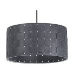 Ledvance Decor Felt Weaving Lampa Wisząca 380 Ciemny Szary | Nadaje Się Do E27