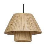 Ledvance Decor Bamboo Papier/Stal Hut 280 Brązowy | Nadaje Się Do E27