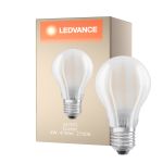 Ledvance Classic LED E27 Gruszka Włókno Matowy 4W 470lm - 827 Bardzo Ciepła Biel | Zamienne 40W
