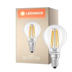 Ledvance Classic LED E14 Gruszka Włókno Przezroczysty 3.4W 470lm - 827 Bardzo Ciepła Biel | Zamienne 40W