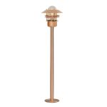 Nordlux Blokhus Lampa na postumencie Miedź i Szkło Miedź | IP54 - Nadaje Się Do E27