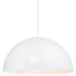 Nordlux Ellen 40 Lampa Wisząca Metal Valkoinen | Nadaje Się Do 1x E27