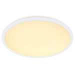 Nordlux LED Bulkhead Oja 60 38W 827 2700lm Valkoinen IP20 | 3-stopniowy Ściemnianie - Bardzo Ciepła Biel