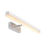 Nordlux Otis 60 Światło Ścienne Aluminium Chrome 17W 1650lm 930 Ciepła Biel | IP44 - Najlepsze Renderowanie Kolorów - 3Step Ściemnianie