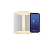 Nordlux Grip Smart LED Światło ścienne Valkoinen 10W 830lm 120D - 827 Bardzo Ciepła Biel | Ściemnianie – IP54
