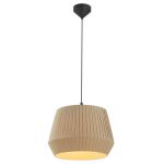 Nordlux Dicte 40 Lampa Wisząca Tekstyl Beige| Nadaje Się Do 1x E27