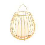 Nordlux Lampa Stołowa Jim To-Go Portable Akumulator Metal Pomarańczowy 3W 300lm - 827 Bardzo Ciepła Biel | 3-Stopniowy Ściemnianie 