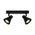 Nordlux Eik 2 Spot Metal Czarny | Nadaje Się Do 2x GU10