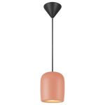Nordlux Notti Lampa Wisząca Metal Czerwony | Nadaje Się Do E27