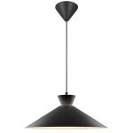 Nordlux Dial 45 Lampa Wisząca Metal Czarny | Nadaje Się Do 1x E27