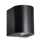Nordlux Canto 2 Światło Ścienne Aluminium Czarny Up & Down 10.6W 500lm - 830 Ciepła Biel