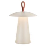 Nordlux Lampa Stołowa Ara Akumulator Aluminium Sanded 2W 240lm - 830 Ciepła Biel | Ściemnianie Touch