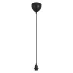 Nordlux Delux Pendulum Metal Czarny | Nadaje Się Do 1x E27