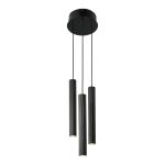 Nordlux Vico Lampa Wisząca Metal Czarny | Nadaje Się Do 3x GU10