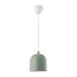 Nordlux Gaston Lampa Wisząca Metal i Drewno Zielony | Nadaje Się Do E27
