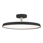 DFTP by Nordlux LED Lampa Wisząca Kaito Metal Czarny 24W 1840lm - 830 Ciepła Biel | Ściemnianie