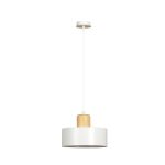 Emibig Lampa Wisząca Torin Stal Valkoinen | Nadaje Się Do 1x E27 - Max 15W