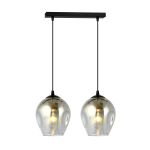 Emibig Lampa Wisząca Istar Stal Czarny | Nadaje Się Do 2x E27 - Max 10W
