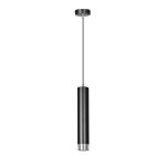 Emibig Lampa Wisząca Kibo Stal Czarny | Nadaje Się Do 1x GU10 - Max 10W