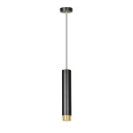 Emibig Lampa Wisząca Kibo Stal Czarny | Nadaje Się Do 1x GU10 - Max 10W