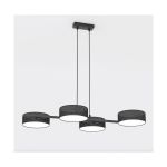 Emibig Lampa Wisząca Drumz Stal Czarny | Nadaje Się Do 4x E14 - Max 10W