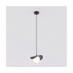 Emibig Lampa Wisząca Ritual Stal Czarny | Nadaje Się Do 1x G9 - Max 8W