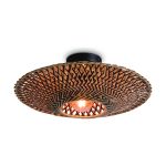 Good&Mojo Lampa sufitowa Bali Bambus Czarny S | Nadaje Się Do 1x E27 