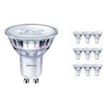Opakowanie 10x Philips Corepro LED Spot GU10 PAR16 2.7W 225lm 36D - 830 Ciepła Biel | Zamienne 25W