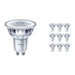 Opakowanie 10x Philips Corepro LED Spot GU10 PAR16 3.5W 275lm 36D - 840 Zimna Biel | Zamienne 35W
