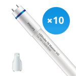 Opakowanie 10x Philips Rura LED T8 MASTER (EM/Mains) Ultra Output 14.7W 2300lm - 830 Ciepła Biel | 120cm - Zamienne 36W