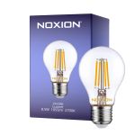 Noxion Lucent LED E27 Gruszka Włókno Przezroczysty 8.5W 1055lm - 827 Bardzo Ciepła Biel - Zamienne 75W