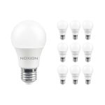 Opakowanie 10x Noxion Lucent Classic LED E27 Gruszka Matowy 4.9W 480lm - 827 Bardzo Ciepła Biel | Zamienne 40W