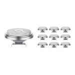 Opakowanie 10x Noxion LED Spot G53 AR111 7.4W 450lm 40D - 927 Bardzo Ciepła Biel | Najlepsze renderowanie kolorów - Ściemnianie - Zamienne 50W