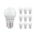 Opakowanie 10x Noxion Lucent Lustre LED E27 Piłka Matowy 2.5W 250lm - 827 Bardzo Ciepła Biel | Zamienne 25W