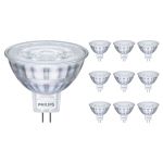 Opakowanie 10x Philips Corepro LED Spot GU5.3 MR16 4.4W 390lm 36D - 840 Zimna Biel | Zamienne 35W