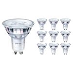 Opakowanie 10x Philips Corepro LED Spot GU10 PAR16 4.9W 460lm 36D - 830 Ciepła Biel | Zamienne 65W